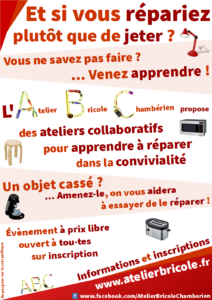 Appel à dons … d’outils